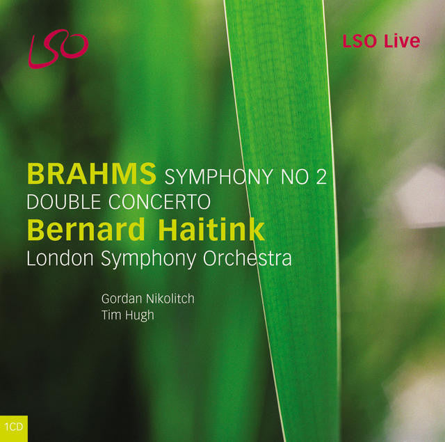 Brahms: Symphony No. 2 & Double Concerto album cover