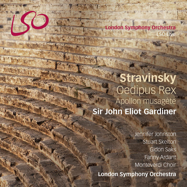 Stravinsky: Oedipus Rex & Apollon musagète album cover