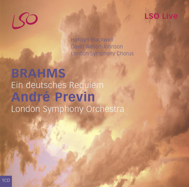 Brahms: Ein deutches Requiem album cover