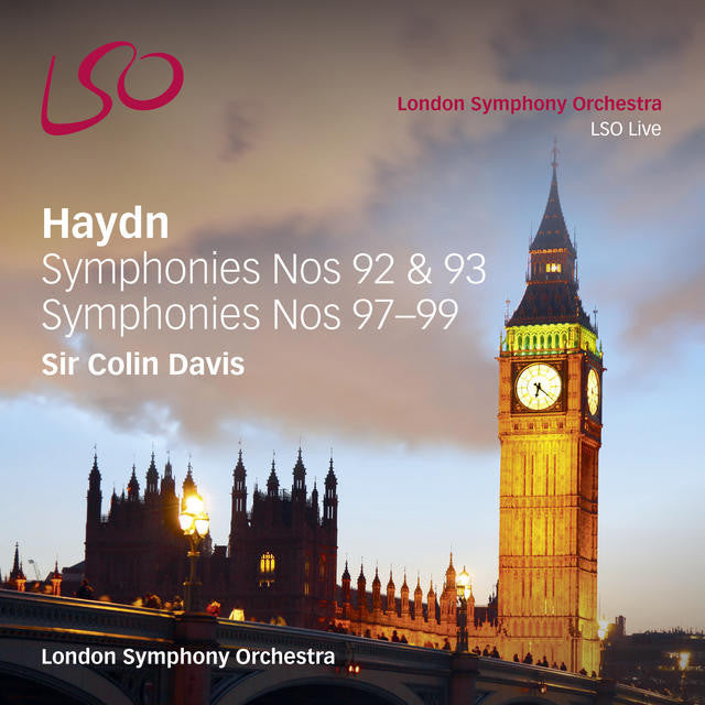 Haydn: Symphonies Nos. 92, 93, &  97-99 album cover