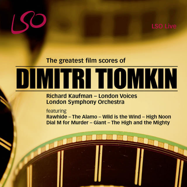 Dimitri Tiomkin: The Greatest Film Scores album cover